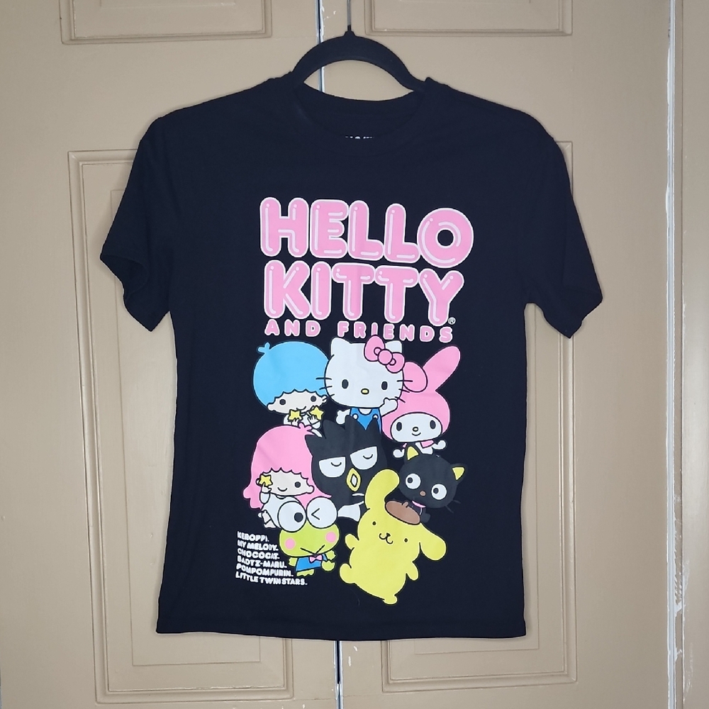 Hello Kitty & Friends Black T-Shirt
